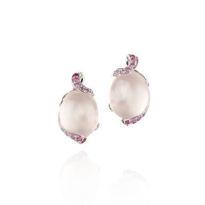 Enchanted Rose Quartz Earrings