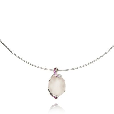 Enchanted Rose Quartz Necklace