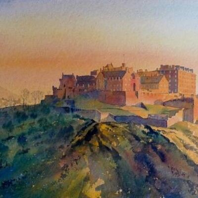 Castello di Edimburgo da Register House