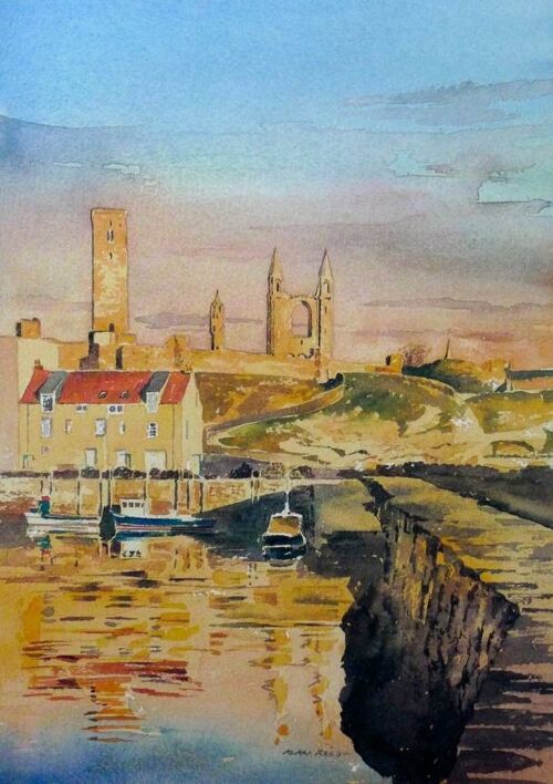 St Andrews Harbour,  Early Morning