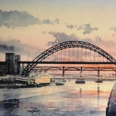 Tyne Bridge Sunset, Newcastle