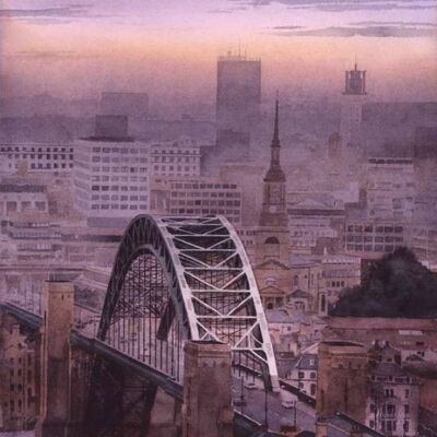 Tyne Bridge, mattina presto