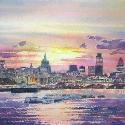Thames Sunrise, Londres