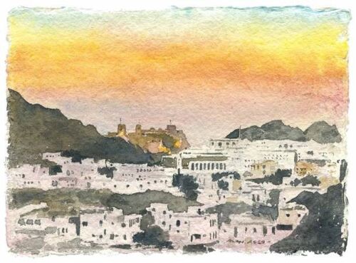 Last Light, Muscat Oman