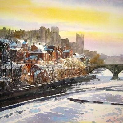 Durham en la nieve