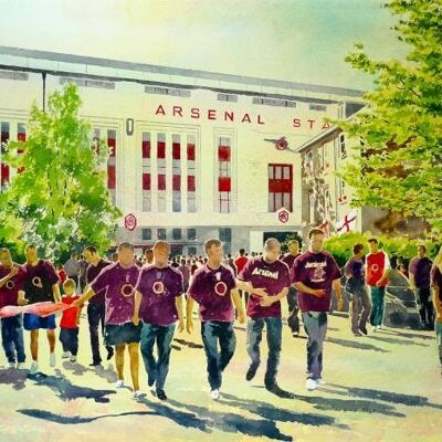 Recuerdos de fútbol de Highbury