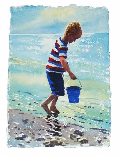 Looking for Crabs - Blue Bucket