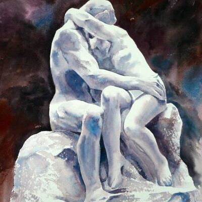 Rodin's "The Kiss"