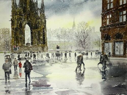 Edinburgh in the Snow