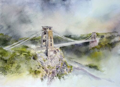 Clifton Suspension Bridge in the Mist