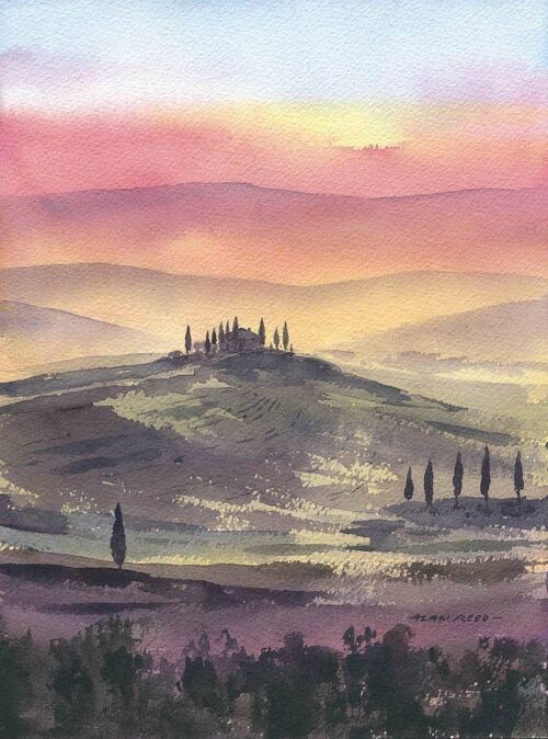 Tuscany Dawn, Italy