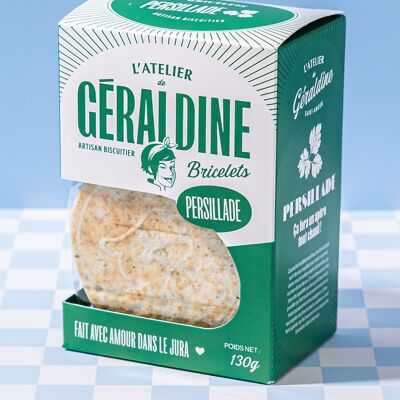 “Bricelets con Parsillade” – Biscotti salati da aperitivo