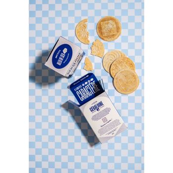 " Bricelets au Bleu de Gex " - Biscuits apéritif salés 2