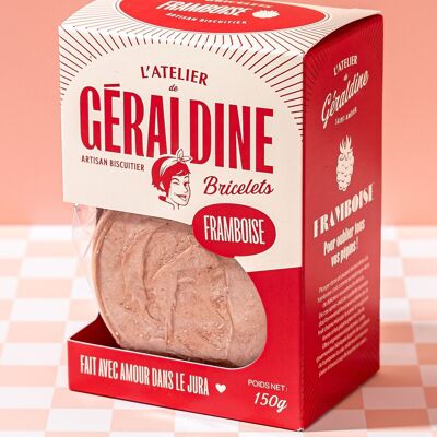 " Bricelets à la Framboise " - Biscuits sucrés