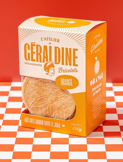 " Bricelets à l'Orange " - Biscuits sucrés