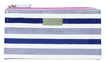 Petit sac à main plat Sorority Stripe