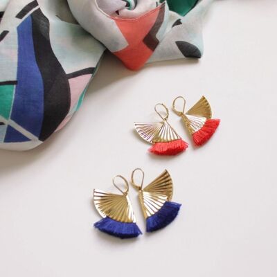 Icarus Coral Earrings