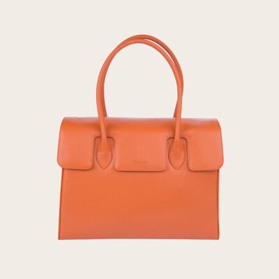 Sac à main DIBONI - Madison Couture - orange fluo