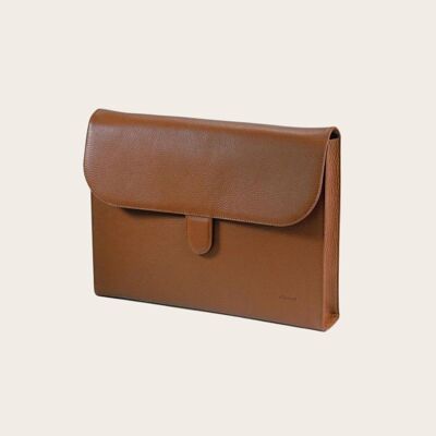 Serviette DIBONI - Porter Deluxe - marron mocassin