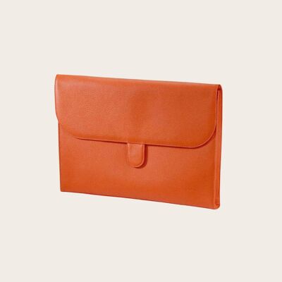 DIBONI briefcase - Porter Deluxe - glow orange