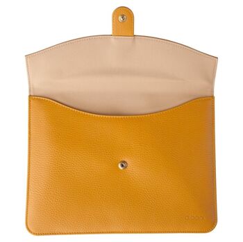 DIBONI pochette et pochette pour tablette - eleganta - jaune soleil 3