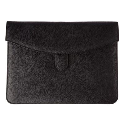 DIBONI clutch and tablet sleeve - elegancea - black