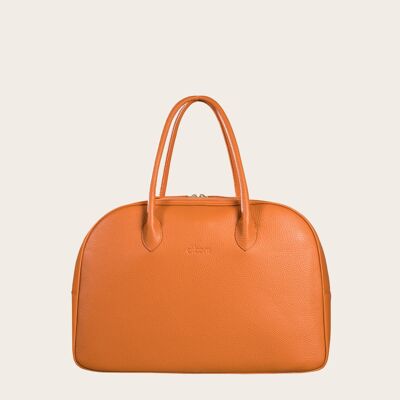 DIBONI business bag - Valentina Couture - bright orange