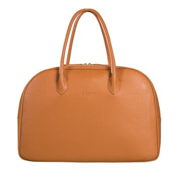 Sac business DIBONI - Valentina Couture - orange vif 2