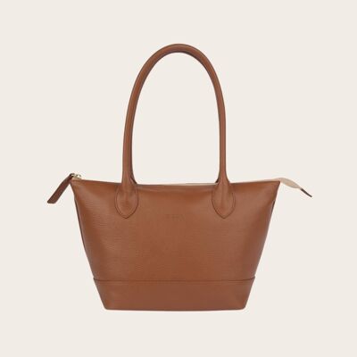 DIBONI Shopper - Samantha Couture - mocassin marron