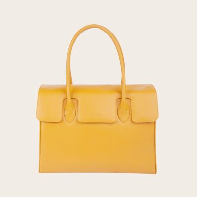 DIBONI handbag - Madison Deluxe - sun yellow