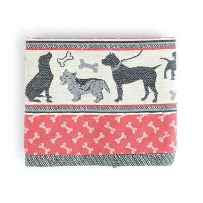 Tea Towel Dog Red 6pcs