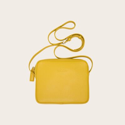 Borsa a spalla DIBONI - Emily Couture - giallo sole