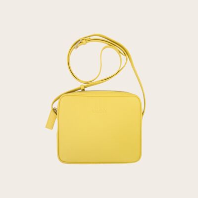 Bolso de hombro DIBONI - Emily Couture - Amarillo limón