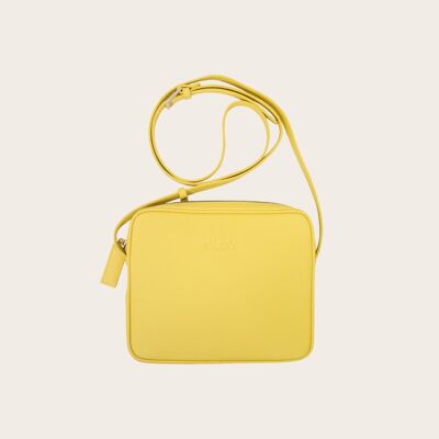 DIBONI Sac Bandoulière - Emily Couture - Jaune Citron