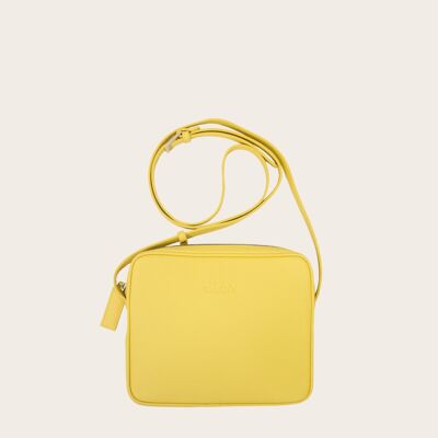 Bolso de hombro DIBONI - Emily Couture - Amarillo limón