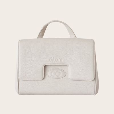 DIBONI Handbag - Emilia Couture - Stone White