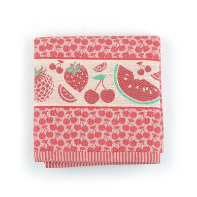 Kitchen Towel Fruit Red 6pcs