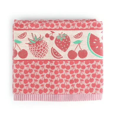 Tea Towel Fruit Red 6pcs