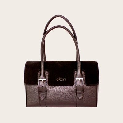 DIBONI Handbag - Charlotte Couture - Chestnut