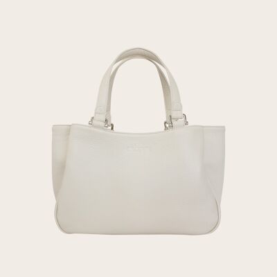DIBONI Handbag - Berta Couture - Stone White