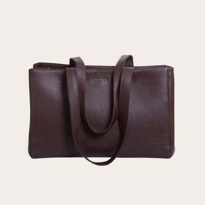 DIBONI Handbag - Annabelle Couture - Chestnut