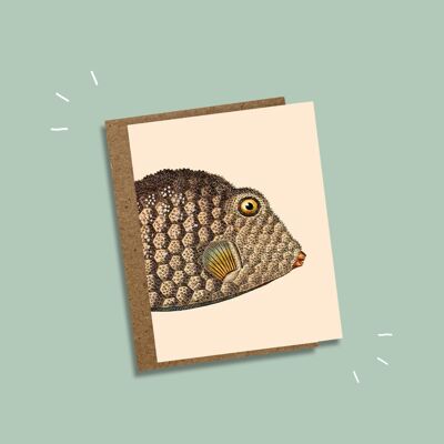 Mini greeting card Going Missing