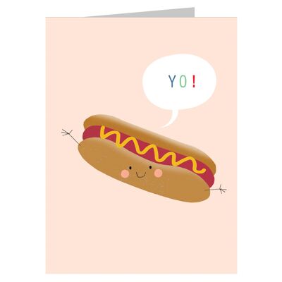 SM12 Mini Hot Dog Card