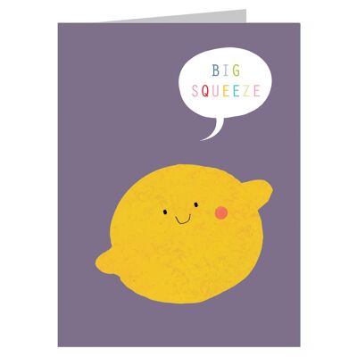 SM15 Mini Lemon Get Well Soon Card