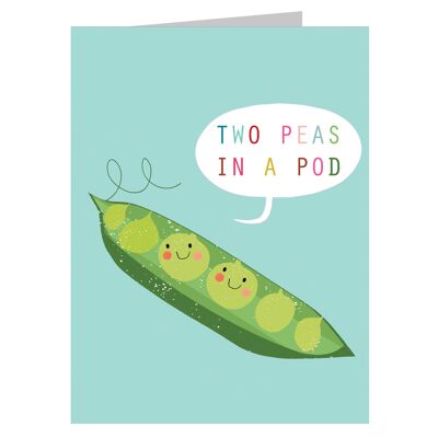 SM24 Mini Twin Peas Card