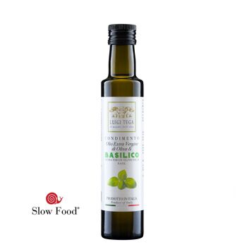 Huile d'olive aromatisée au basilic (250 ml) 1