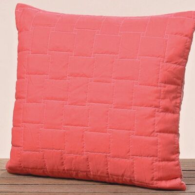 Cushion cover 40x40cm quilted, two-sided