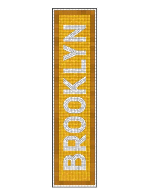 NY Yellow - Alfombra vinílica BROOKLYN - 60x240