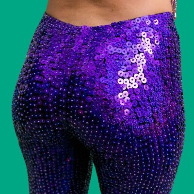 Rainbow Sequin Leggings