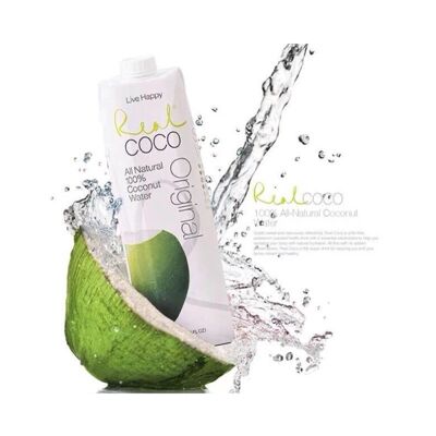 Acqua di cocco reale di cocco 1000 ml